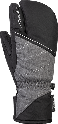 Reusch Brianna R-TEX® XT Lobster 4931810 7678 black silver grey front